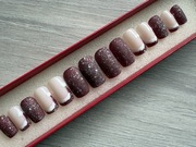 Ręcznie malowane sztuczne paznokcie,press on nails