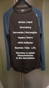 NOWA  Stromberg norweska męska bluza funkcyjna, 100% Poliester, Roz. L/XL