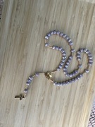 Różaniec, rękodzieło - fioletowy