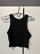 Czarny crop top - basic 