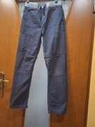 Grafitowe spodnie chłopięce