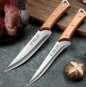 Ręcznie kuty nóż kuchenny – wszechstronny nóż do różnych zastosowań