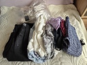 Paczka ubrań odzież używana 34-38 damska ponad 10 kg