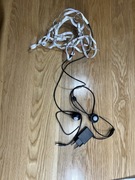 zestaw oświetleniowy, taśma LED, zasilacz i dwa czujniki ruchu.