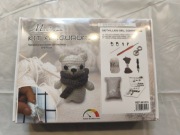 Zestaw DIY do szydełkowania AMIGURUMI maskotka MIŚ+akcesoria