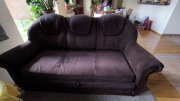 Sprzedam sofa 3-osobowa z funkcją spania i z pojemnikiem w stylu classic