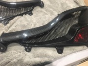 Frrrari 458 tylne wloty powietrza Carbon