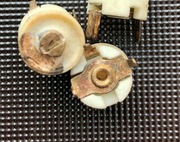 Trymer ceramiczny pojemnościowy 6-30pF 6/30pF 250V zabytek PRL 