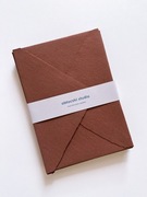 Papier czerpany Koperta B6 Brown (6 szt)