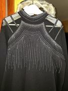 Sukienka sylwester czarna rozm.48/50