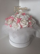 Flower box Pierwsza Komunia Święta prezent komunijny upominek 