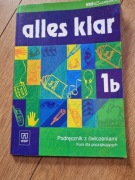 alles klar 1b podręcznik z ćwiczeniami język niemiecki WSiP
