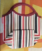 Malutka kolorowa torebka w paski