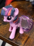 My little pony przezroczyste skrzydła figurka