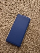 Etui kabura sony xperia m4 aqua z klapką niebieskie 