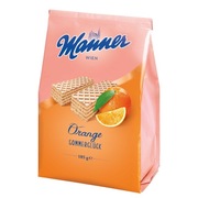 Manner Orange wafelki pomarańczowe 185g