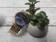 Zegarek Calvin Klein 25300007 INTRIGUE nowy złoty niebieski