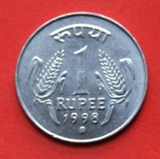 2 Rupie  1998  mk   r  -   Indie    Kłosy