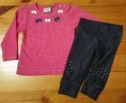 Komplet bluzka, legginsy Breeze r.74