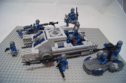 Lego Star Wars custom Mandalorian Hovertank figurki czołg speeder AT-RT kg