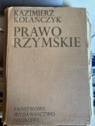 Prawo Rzymskie- KAZIMIERZ KOLAŃCZYK 