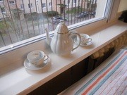 IMBRYK LIMOGES FRANCE - GOEBEL belle helene + 2 filiżanki