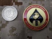 Challenge coin Special Operations Command USMC Marines