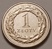 1 zł złoty 2008 r. niski  nakład 5 000 000 szt.