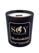 Świeca sojowa- Chocolateholism- Drewniany knot