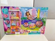 Enchantimals Miejski domek z kawiarenką Lalka Piesek Zestaw Mattel