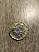 One pound jeden funt brytyjski moneta z 2018r.