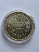 Moneta 10 Euro 1997 Lustrzanka Kapsel Certyfikat