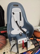 Fotelik rowerowy btwin na bagażnik