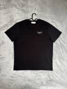 Czarny t-shirt męski koszulka Pier One L