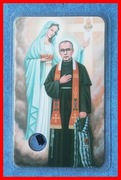 ŚW. MAKSYMILIAN MARIA KOLBE - RELIKWIA - OBRAZEK