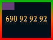 690 92 92 92 ZŁOTY NUMER STARTER PLAY ŁATWY NA KARTĘ PREPAID GSM