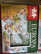 Mapa Europy puzzle 