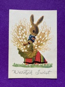 Zofia Fijałkowska Pocztówka Wielkanoc Wesołych Świąt