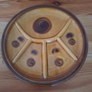 Talerz ceramiczny na przystawki przekąski 