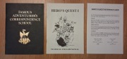 Instrukcje / dokumentacja do gry Hero's Quest for Glory 1989 Sierra