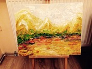 Morskie Oko jesień, szpachla 