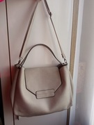 Atmosphere torebka torba shopper szara na ramię Eco skóra