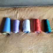 Nici do szycia szwalnicze, krawieckie - cena za 5 szpul - okazja !