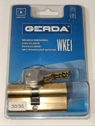 Wkładka bębenkowa Gerda WKE1 (30/35 lub 30G/35) Nowa! Klasa 6!