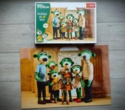 Puzzle dla dzieci. Rodzina Treflików. Trefl maxi 
