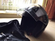KASK OTWARTY Z BLENDĄ STORMER RUN BLACK MATT CZARNY MAT Rozmiar M NOWY