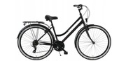 Rower miejski Kands rama 15 cali kola 26 cali czarny mat