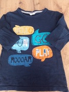 Bluzka,bluzeczka z długim rękawem 116-122.