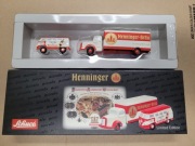 Schuco Mercedes L6600 + VW Bus limitowana edycja skala 1:90