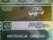 Fiat 126 P-Instrukcja obsługi model FL 1988
